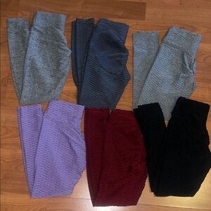 Bundle - 6 Leggings